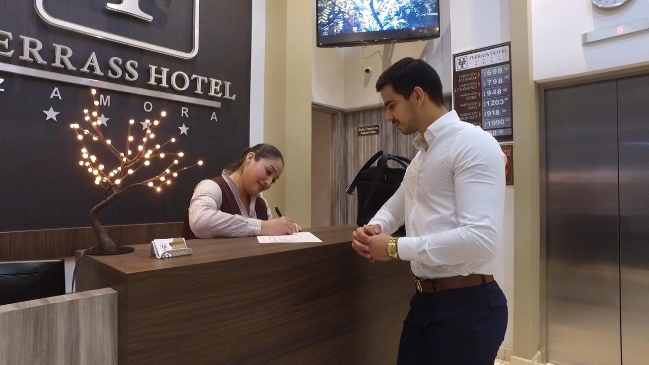 Terrass Hotel Zamora ซาโมรา เด อิดาลโก ภายนอก รูปภาพ