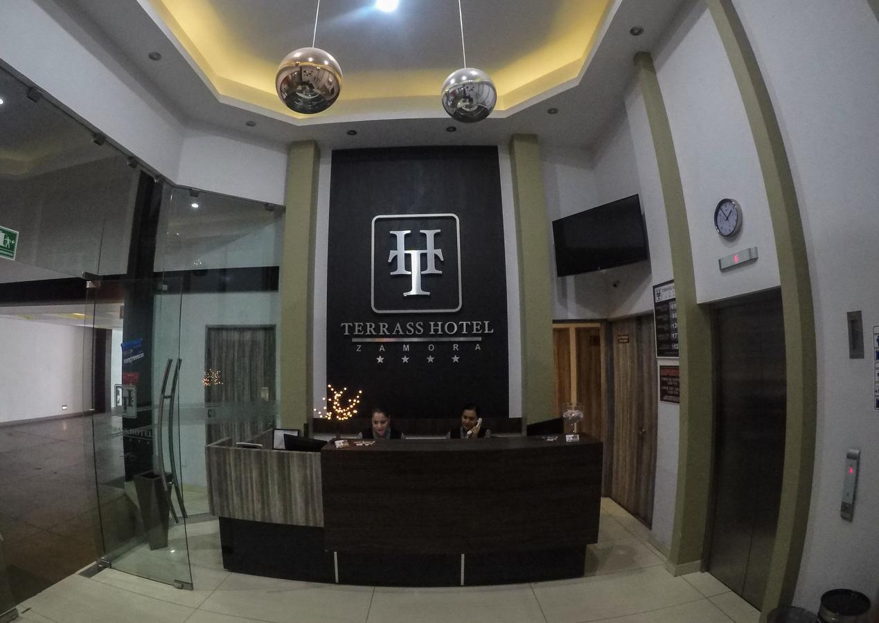 Terrass Hotel Zamora ซาโมรา เด อิดาลโก ภายนอก รูปภาพ